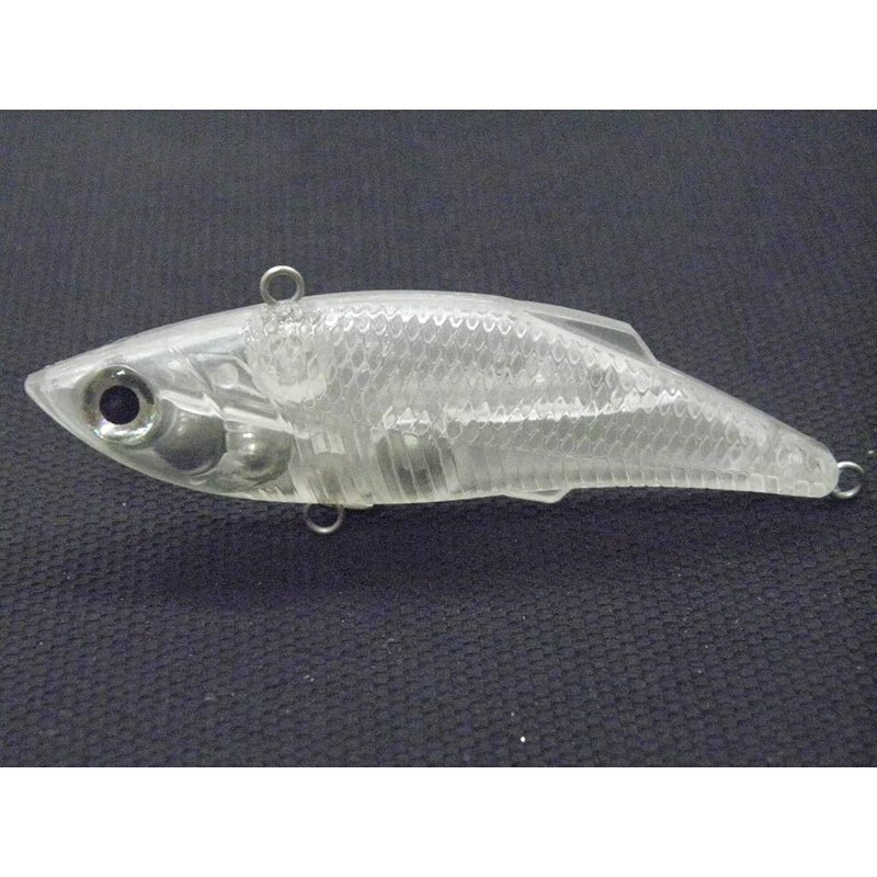 wLure 10 Blank Unpainted Minnow Crankbait Topwater Lipless Jerkbait Fishing Lures (UPL536P10) - Image 1